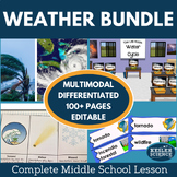 Weather 5E Lesson Plans Bundle - Lesson Plans