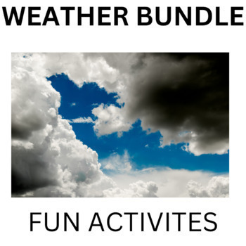 Preview of Weather Bundle Activities, Labs and Readings for Middle School Science