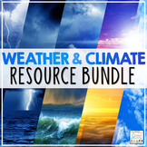 Weather Activities Bundle Climate Unit Lessons Worksheets 