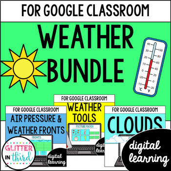 Preview of Weather Activities Bundle for Google Classroom
