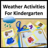 Weather Worksheets and Weather Chart Kindergarten Unit