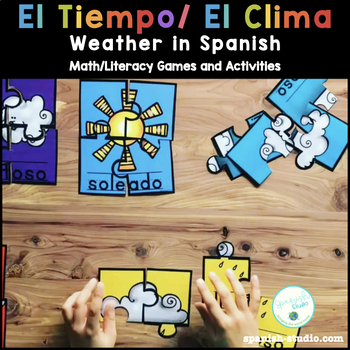 Preview of Weather in Spanish Games & Activities