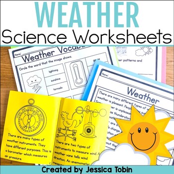 Preview of Weather Worksheets and Passages - Weather and Climate Activities, Tools, Severe