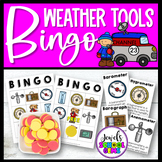 Weather Activities | Weather Tools Science Bingo