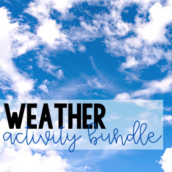 Preview of Weather Activity Bundle