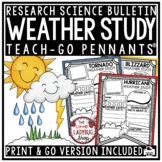 Weather and Climate Activities Research Study Science Bull