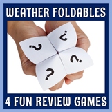 Weather Activity Review Vocabulary Game MS-ESS2-5