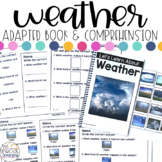 Weather Adapted Book & Comprehension for Special Education