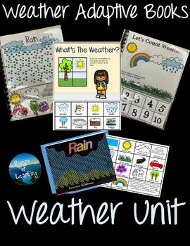 Preview of Weather Adaptive Books and Unit