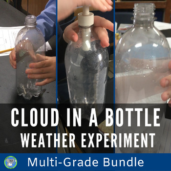 Preview of Weather And Air Pressure | Cloud In A Bottle Experiment | Grade K To 5 Bundle