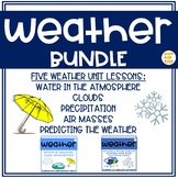 Weather BUNDLE: 5 TOTAL lessons! Includes PowerPoint, Guid