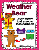 Weather Bear Clipart