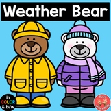 Weather Bear Display- circle time - Preschool, Kindergarte