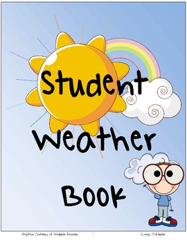 Preview of Weather Book Graphic Organizer