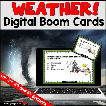 Preview of Weather Digital Boom Cards