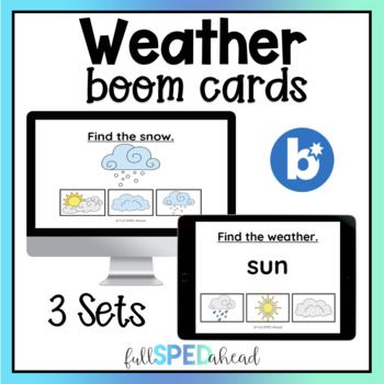 Preview of Weather and Climate Boom™ Cards Activity