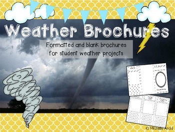 Preview of Weather Brochures