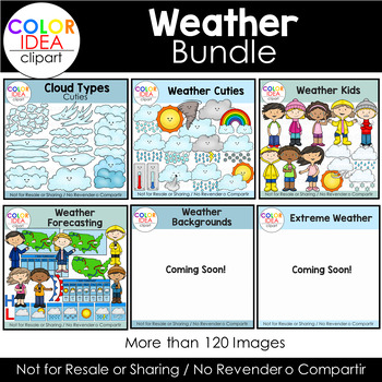 Weather Bundle by Color Idea | TPT