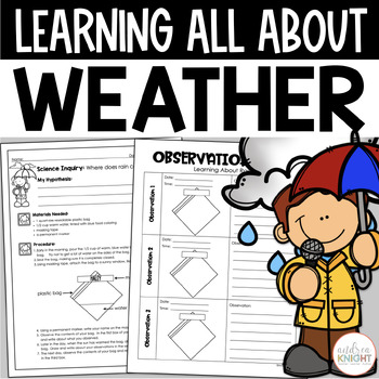 Learning About Weather {Integrated Resources for Grades 1-3} by Andrea ...
