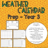 Weather Calendar Booklet