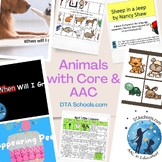 Animals: April All Year Core & More Activity Set for AAC & SPED
