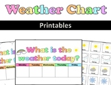 Weather Chart - Free: Rainbow Themed!