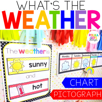 Preview of Weather Chart and Pictograph