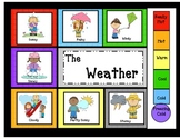 Weather Chart  with graphs for Calendar/ Circle Time