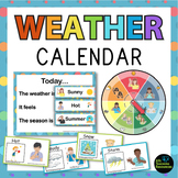Weather Classroom Decor ASL Morning Meeting Charts Word Wa