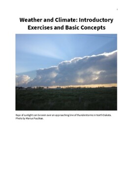 Preview of Weather & Climate - Introductory Exercises and Basic Concepts