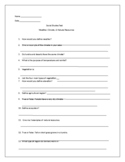 Weather, Climate, & Natural Resources Social Studies Test