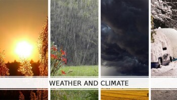 Preview of Weather & Climate [Powerpoint, Video, Slides Lesson]