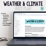 Weather & Climate Unit Plan