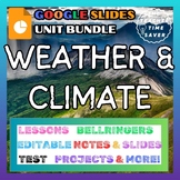 Weather & Climate Unit Bundle Printable & Google Slides No