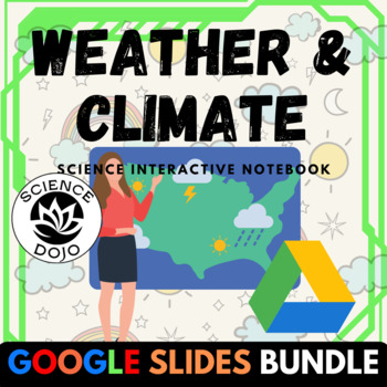 Weather, Climate and Earth's Atmosphere Digital Unit Bundle by Science Dojo