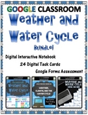 Weather Climate and Water Cycle DIGITAL BUNDLE - Distance 