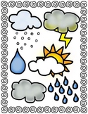 Weather Clip Art Bundle (personal and commercial use)