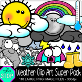 Weather Clip Art Super Pack 100+ Images {The Teacher Stop}