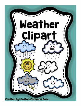 Preview of Weather Clipart and Posters Package