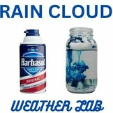 Weather Cloud Field Guide and Shaving Cream Rain Lab Middl