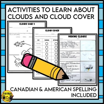 Weather | Clouds Activities by Brain Ninjas | Teachers Pay Teachers
