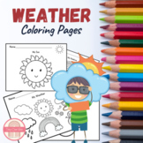 Weather Coloring Pages - Free
