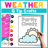 Weather Crafts Q Tip Painting Fine Motor Activity