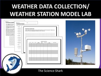 Preview of Five Day Weather Data Collection and Weather Station Models Lab