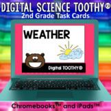 Weather Digital Science Toothy® Task Cards | Distance Lear