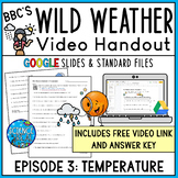 Weather Documentary Worksheet with Free Video Link: BBC's 