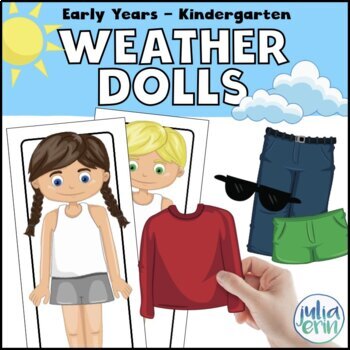 Preview of Weather Dolls | Dress for the Weather / Seasons | All About Me