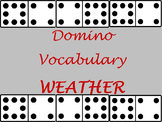 Weather - Domino Vocabulary Cards