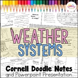Weather Doodle Notes | Air Masses and Fronts | High and Lo