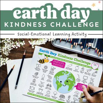 Preview of Earth Day Activity SEL | Earth Day Coloring | Earth Day Worksheet | Apr SEL